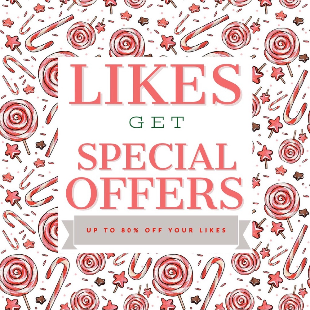 ONLY LIKES GET SPECIAL OFFERS!!!